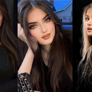 موهای صاف و عادی بانوان